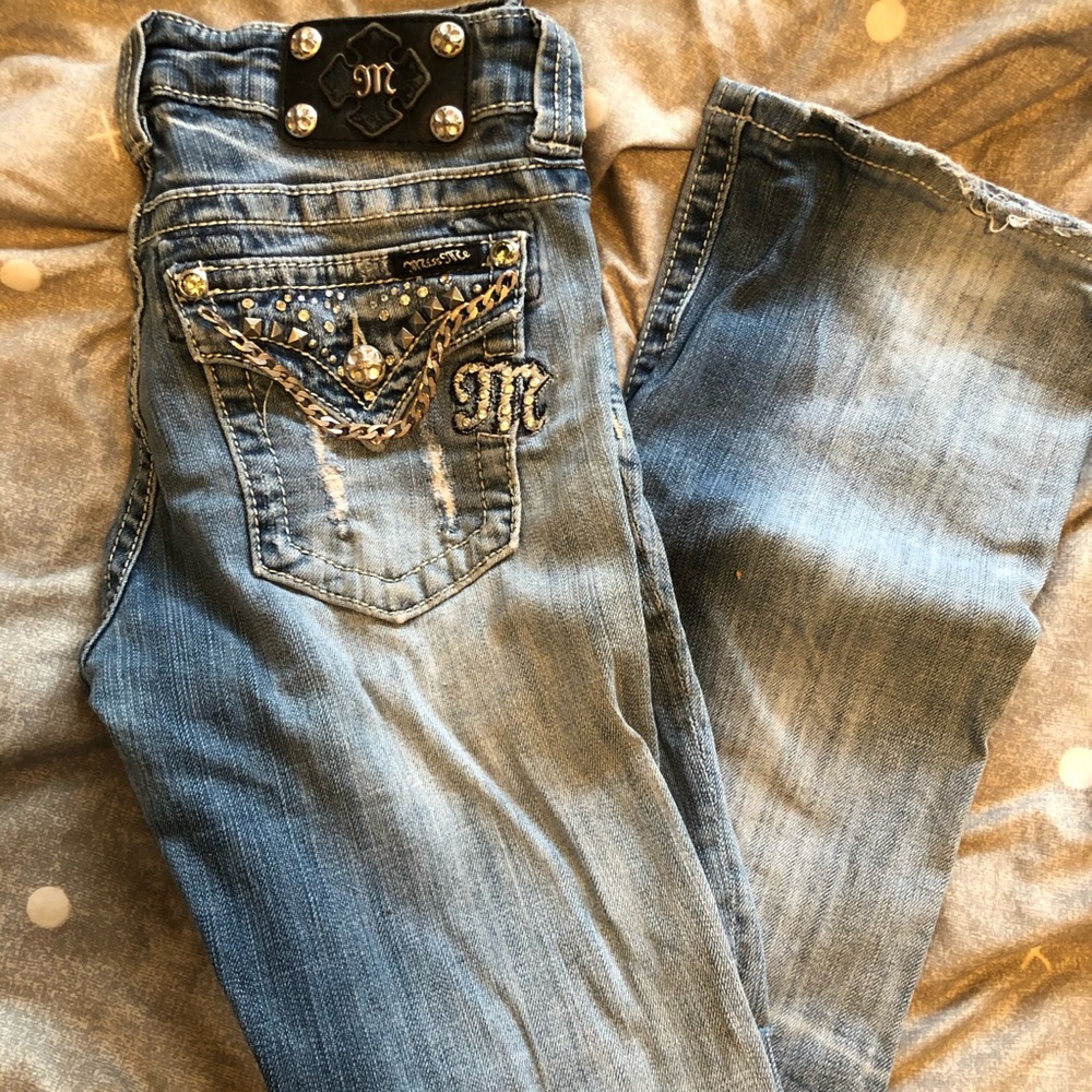Miss me jeans - some wear
